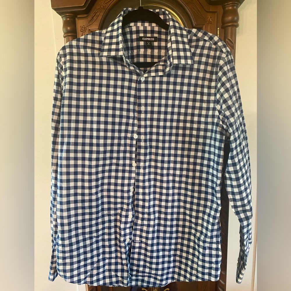 Men’s Express Slim Fit Dress Shirt